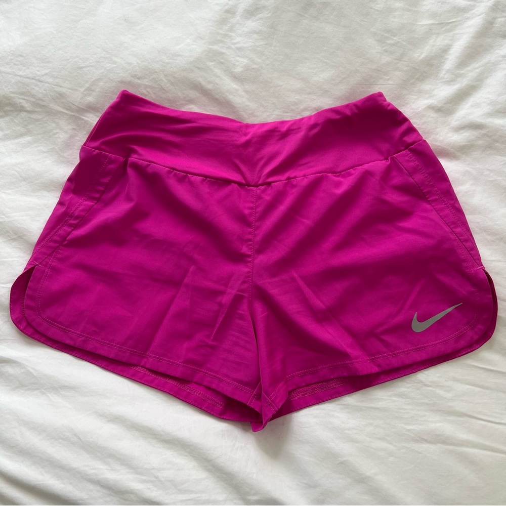 Nike Women's Pink Running Shorts 3” inch
